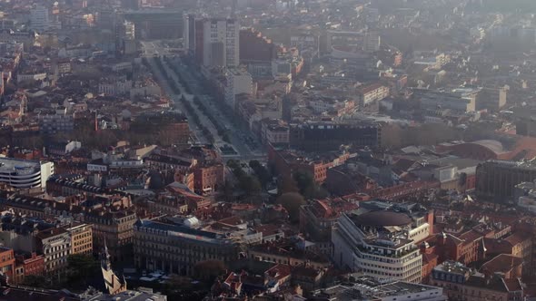 Aerial View of Cityscape, Buildings Stock Footage ft. cityscape & urban ...