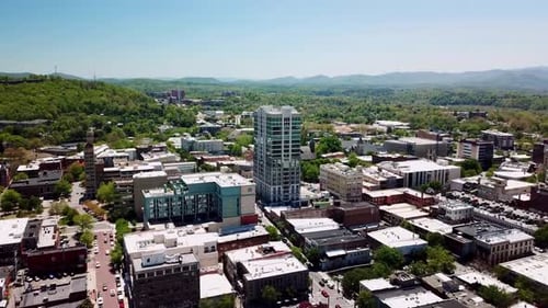 Aerial Asheville NC, Asheville North Carolina