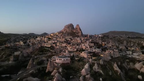 Uçhisar is a town in the Nevşehir - Cappadocia.