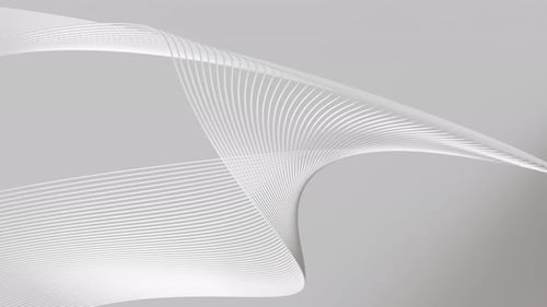 Smooth Fluid Abstract Lines Background