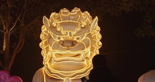 Beijing China Zigong Lantern Festival