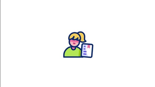 Ebook Animated Icon