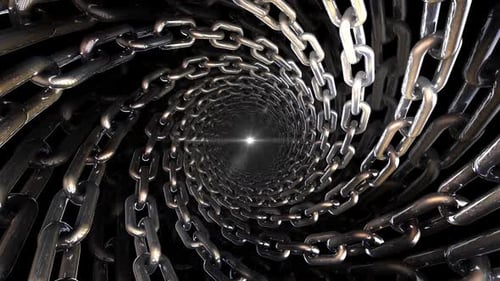 Silberkette Vortex