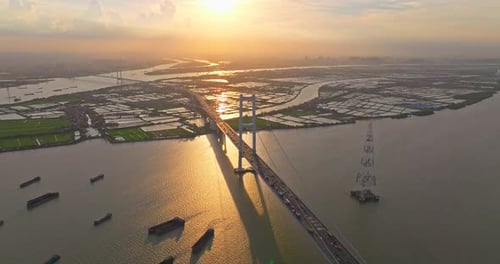 Aerial photo of the bridge 00085