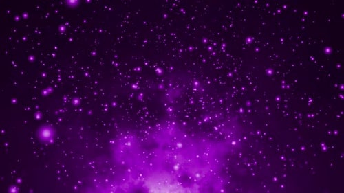Abstract Pink Particles Glitter Background Loop V5