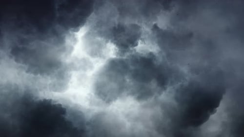 Gewitter, Gewitterwolken und Blitze