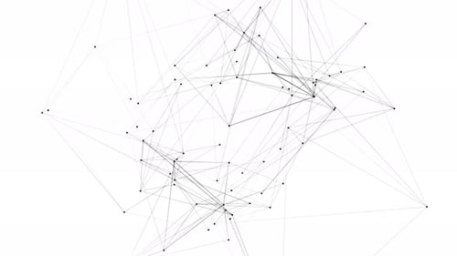Abstract Plexus Network Connections Loop Animation