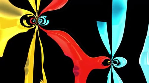 Abstract Colorful Light Luxury Background Digital Rendering