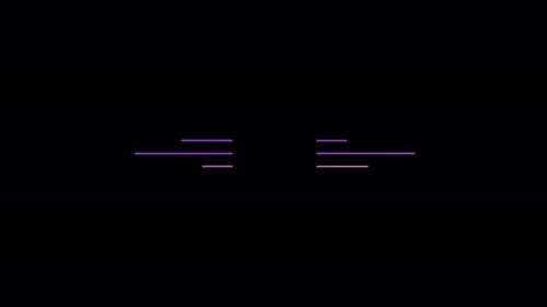 Minimalist Horizontal Line Reveal Transition