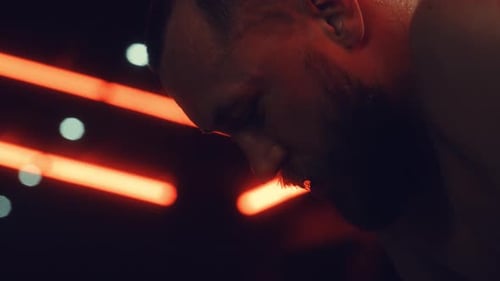 Boxer in a Fight Club