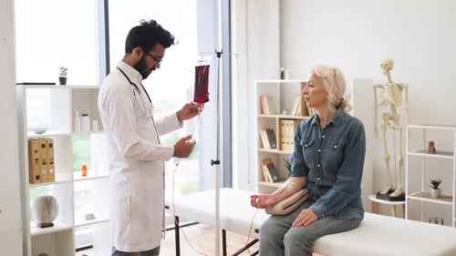 Medical Specialist Checking System Before Procedure of Patient in Exam Room