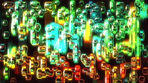 Glass Geometric Mosaic Bg 6