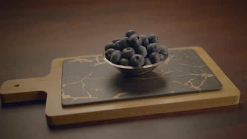 Gesunde Beerenfrüchte mit Vitaminen und Antioxidantien | Lebensmittel/Snack-Hintergrund