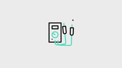 Voltmeter Animated Icon