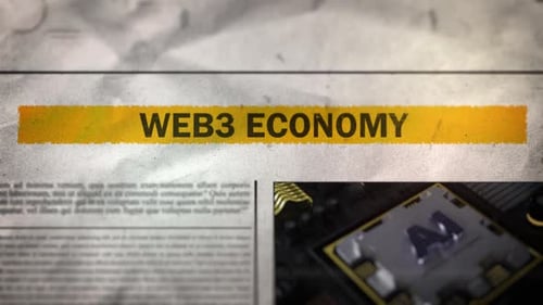 Web3 Economy Newspaper Headline Titles