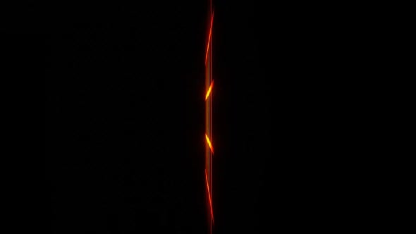 Red To Orange Colored Grid Background Loop Animation With 360 Degree ...