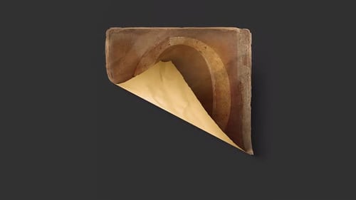 Altes Vintage-Papier Nummer 0