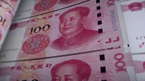 100 Yuan China Banknotes