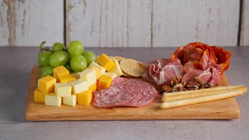 A small Charcuterie Board, Cheese Platter