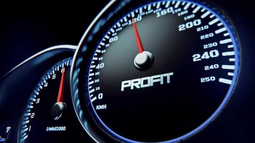 Profit Speedometer