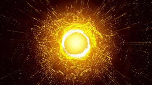 Particles Waves Tunnel