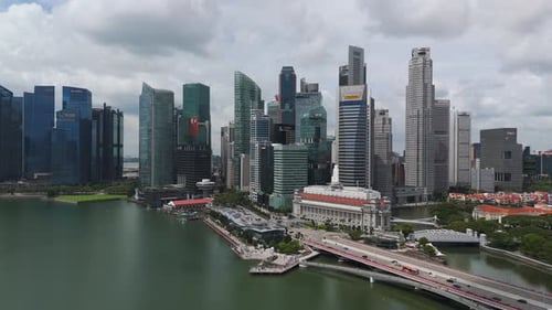 Singapore Dowtown District.