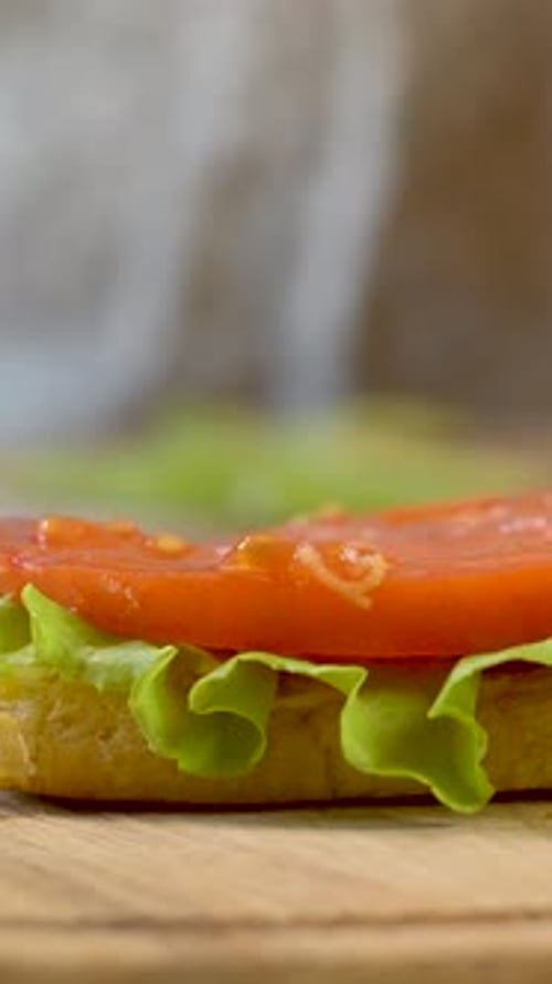 Preparing a Delicious and Nutritious Sandwich at Home