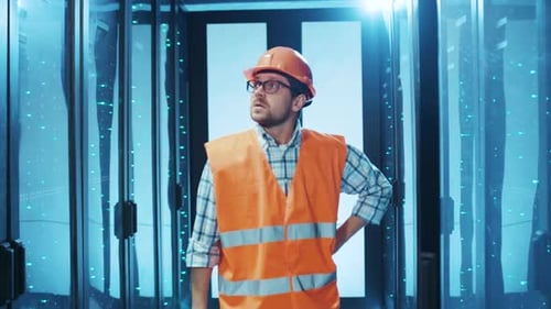 An Innovative Worker Thrives in a Hightech Environment Adapting to Advancements in Various Fields