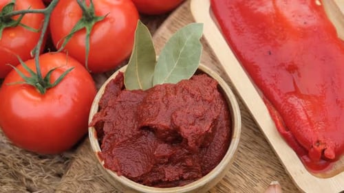 Tomatoes Paste Pepper