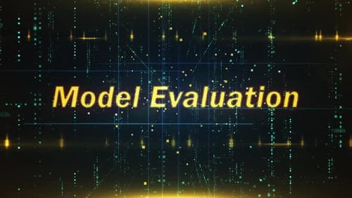 Abstract Digital Data Grid Technology Title Animation