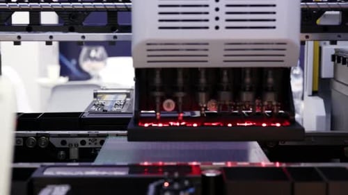 Découvrez la technologie d'impression robotique avancée de pointe activement en action aujourd'hui Media