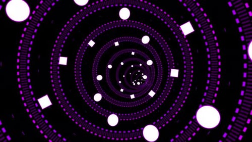 Animierter visueller Loop V8
