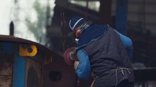 Ship repair and maintenance work. Overhaul and modernization of ships. ship renovation in dry dock.