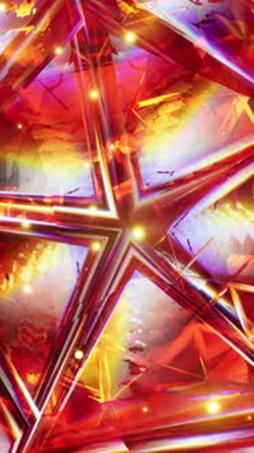 A Close Up of a Red and Yellow Object