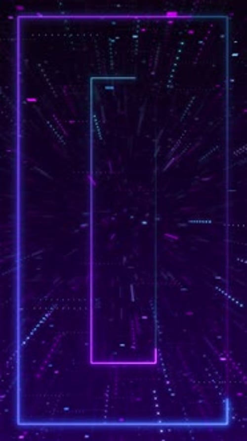 Abstrakte futuristische Technologie, HUD-Display-Oberfläche, Science-Fiction-futuristischer Hintergrund, technische Animation