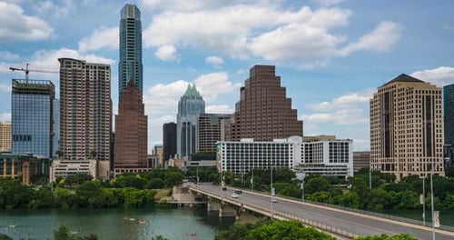 Austin Texas Time Lapse Downtown
