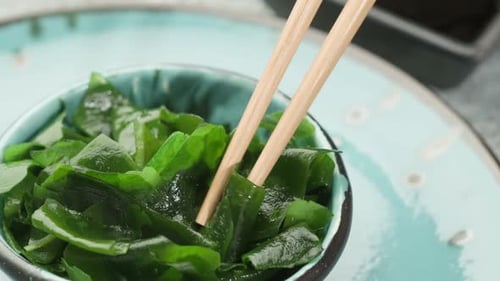 Eating Algae with Chopsticks
