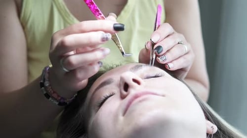 Eyelash Extension Application for Enhanced Beauty