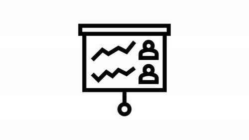 polling line icon animation