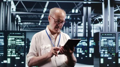 Employee Does Server Hub Management