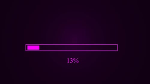Loading bar and progress countdown bar animation