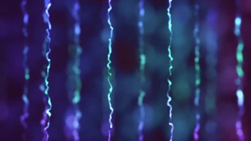 Abstract Fluid Vertical Light Lines Background