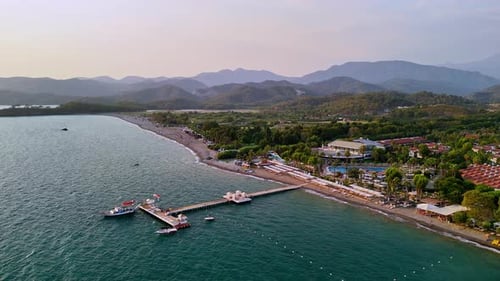 Coastal Resort Landscape