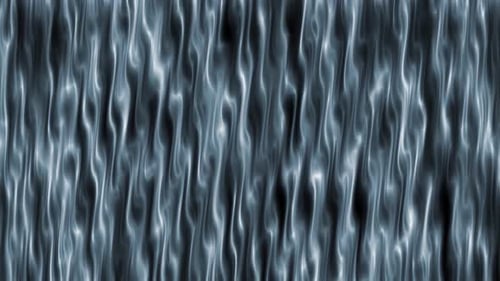 Abstract Fluid Metallic Wavy Lines Seamless Loop Background