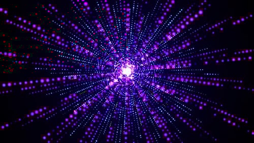 Fondo de partículas coloridas V2