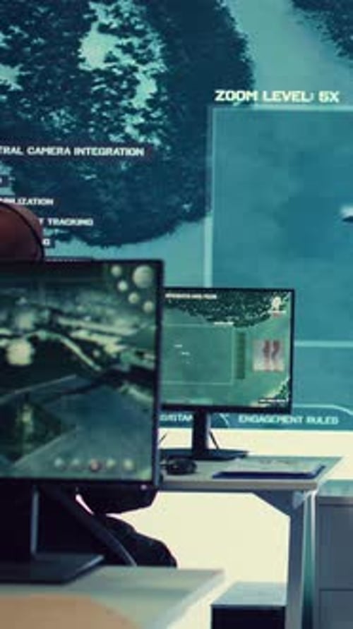 Futuristic Surveillance in Military Office Environment