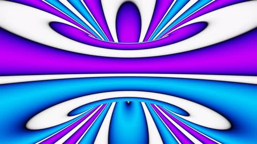 Abstract Purple Blue and White Moving Torus Seamless Illusion Background