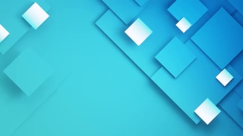 Modern Abstract Blue Squares Background