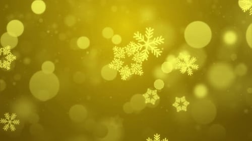 Flickering Snowflake Particles Random Motion of Particles