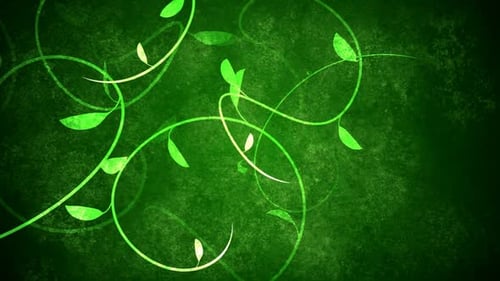 Loopable Growing Vines Background